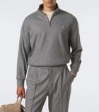 Brunello Cucinelli Cashmere half-zip sweater
