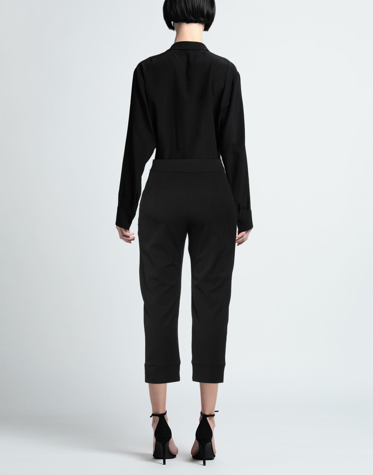 Alessia Santi Womens Pants in Black
