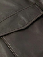 Nili Lotan - Majorca Leather Jacket - Brown
