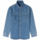 Dickies Men's Houston Denim Shirt in Classic Blue