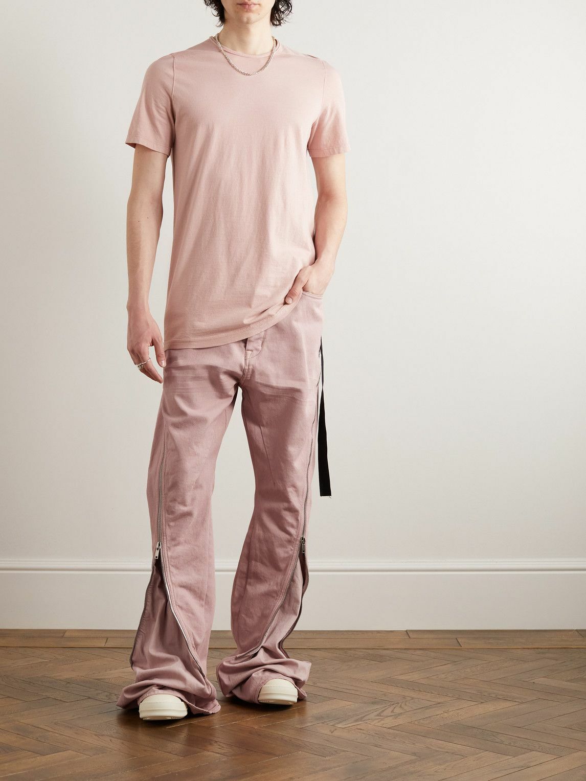 ☆RICK OWENS☆ボランパンツ ピンク Rick Owens drkshdw Pink Bolan Banana pants – Acroera