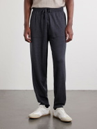 John Smedley - Henning Tapered Merino Wool Sweatpants - Gray