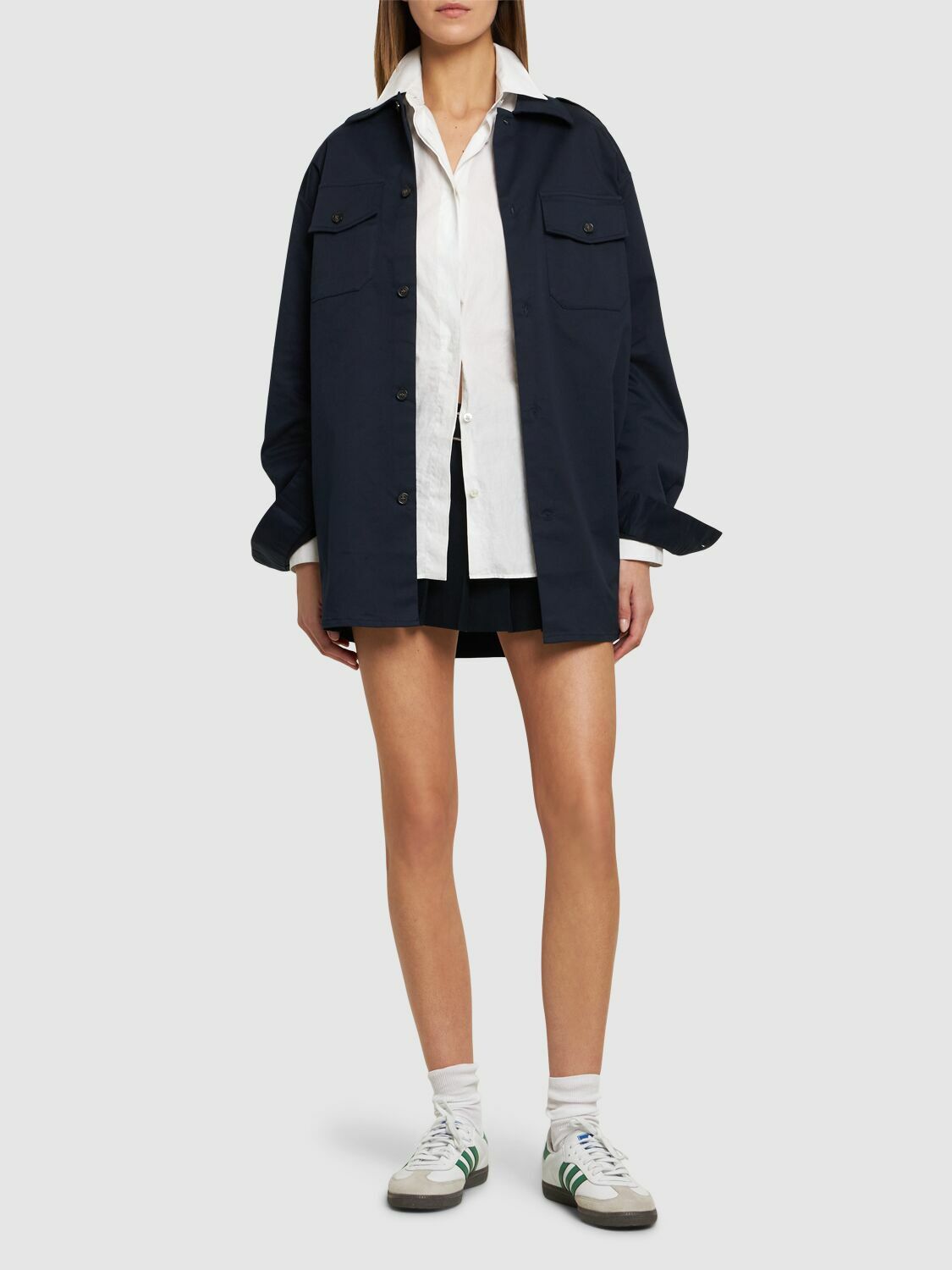 DESIGNERS REMIX Dylan Organic Cotton Blend Long Jacket
