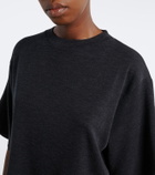 Róhe Knitted wool T-shirt