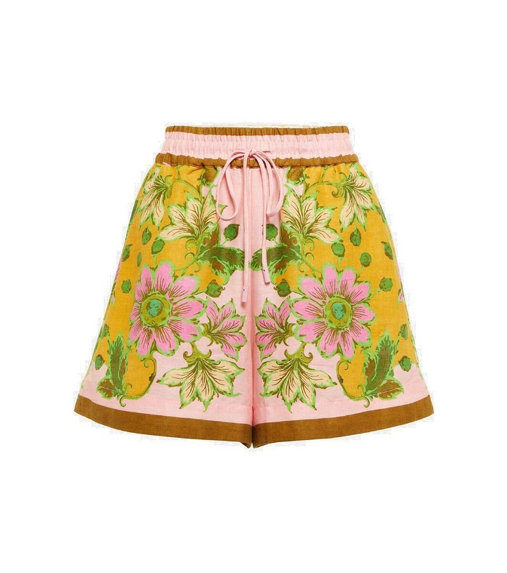 Photo: Alémais Winnie floral linen shorts