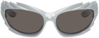 Balenciaga Silver Spike Sunglasses