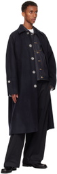 OUAT Navy Meta Coat