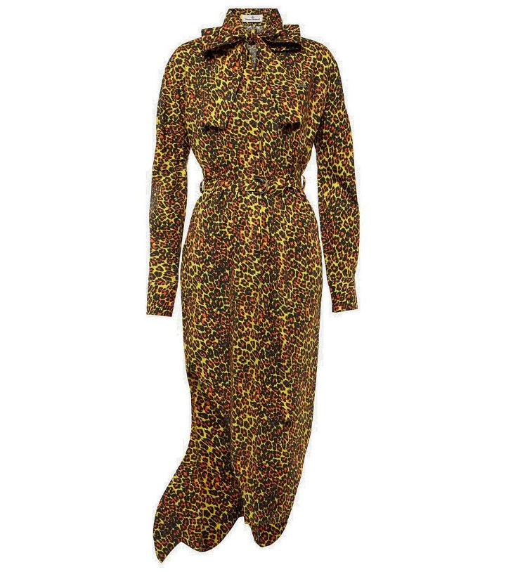 Photo: Vivienne Westwood Leopard-print cotton maxi dress