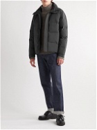 NN07 - Golfie Quilted Shell Down Jacket - Gray