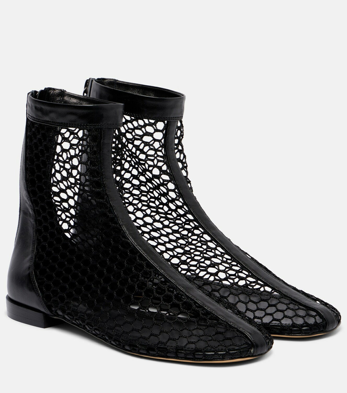 Souliers Martinez Maxima mesh ankle boots