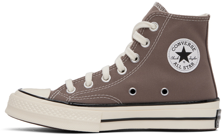 Converse Taupe Chuck 70 Hi Sneakers