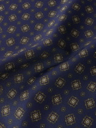 Dunhill - Printed Mulberry Silk-Twill Pocket Square