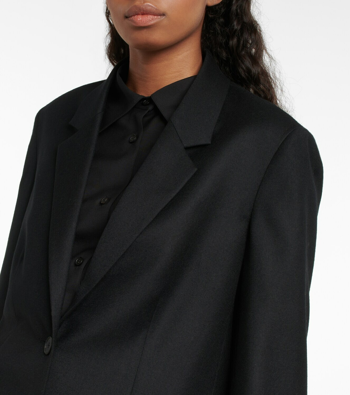 The Row Dustina virgin wool blazer The Row