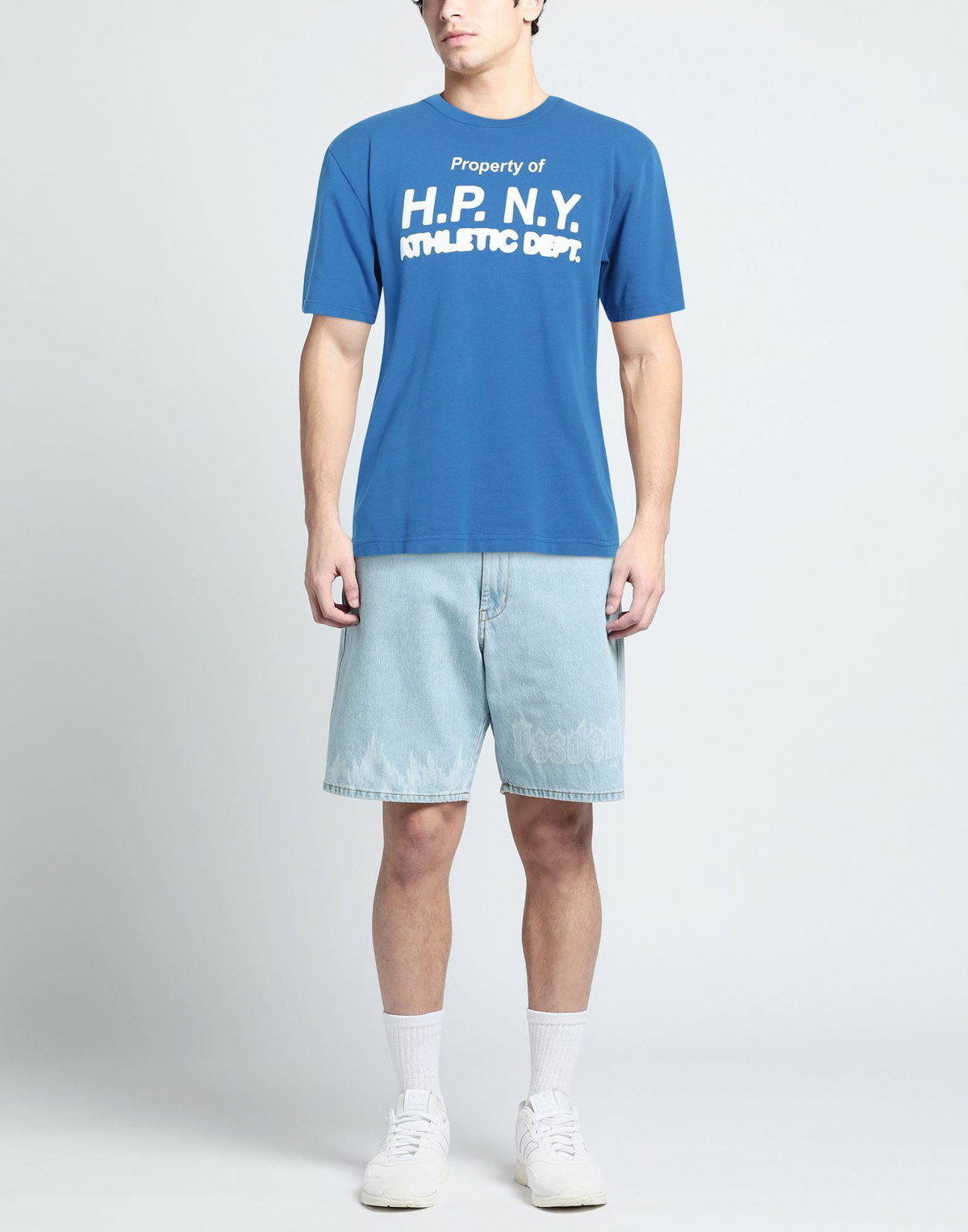 Heron Preston Mens T-shirt Azure