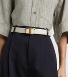 Tod's T Timeless reversible leather belt