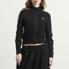 Adidas Women's Crochet Polo Top in Black