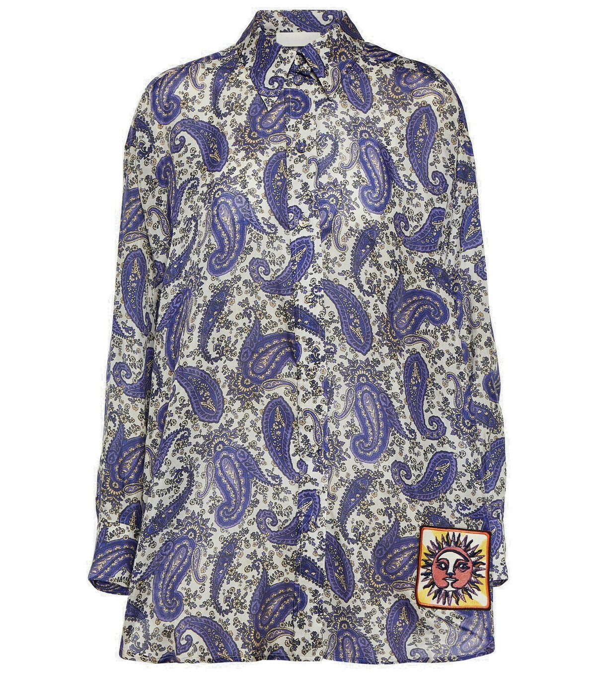 Zimmermann Devi paisley-print silk shirt Zimmermann