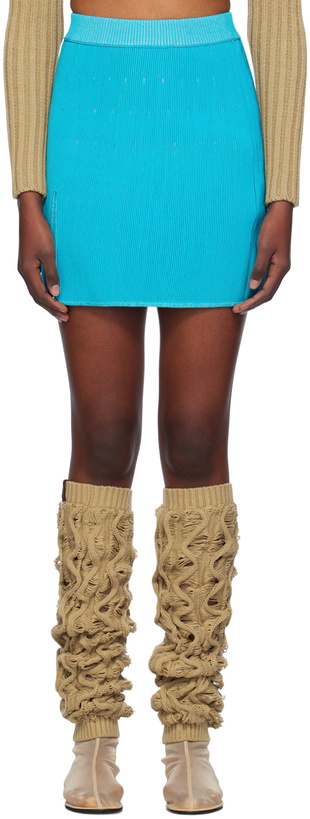 Photo: Isa Boulder Blue Jennie Miniskirt