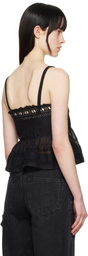 Isabel Marant Etoile Black Denys Tank Top