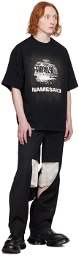 NAMESAKE Black Reverse Sava Ball Splash T-Shirt