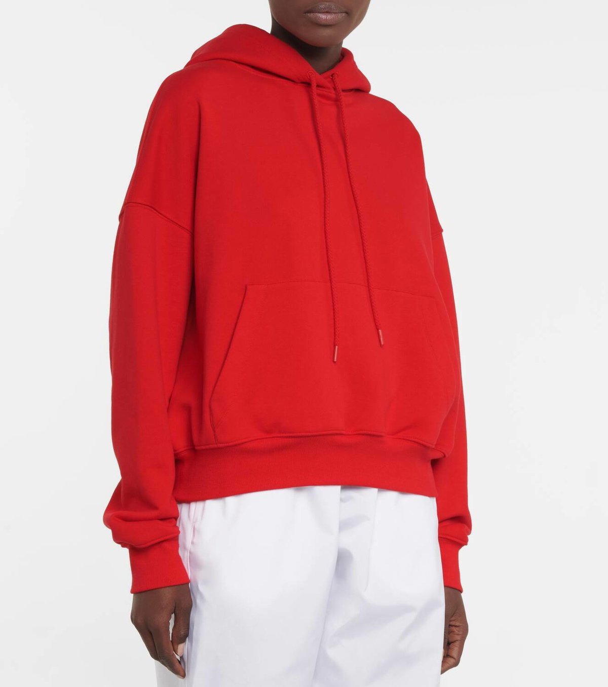 Wardrobe.NYC Cotton jersey hoodie