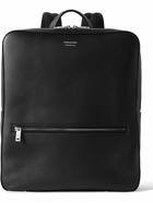 FERRAGAMO - Webbing-Trimmed Leather Backpack