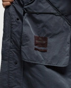 C.P. Company Outerwear Long Jacket In Micro Kei Black Parkas