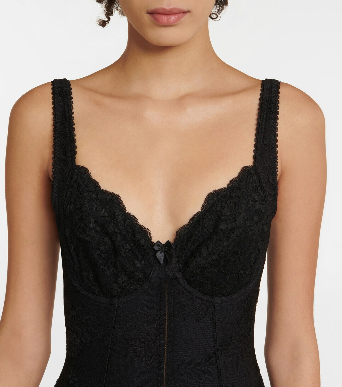 Balenciaga - Lace corset minidress Balenciaga