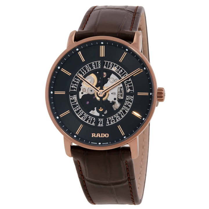 Photo: Rado DiaMaster Thinline Automatic Black Dial Mens Watch R14068186