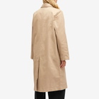 Good American Women's Mac Coat in Mineral