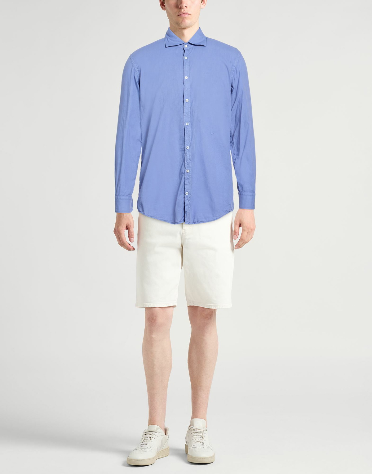 Massimo Alba Mens Shirt in Blue