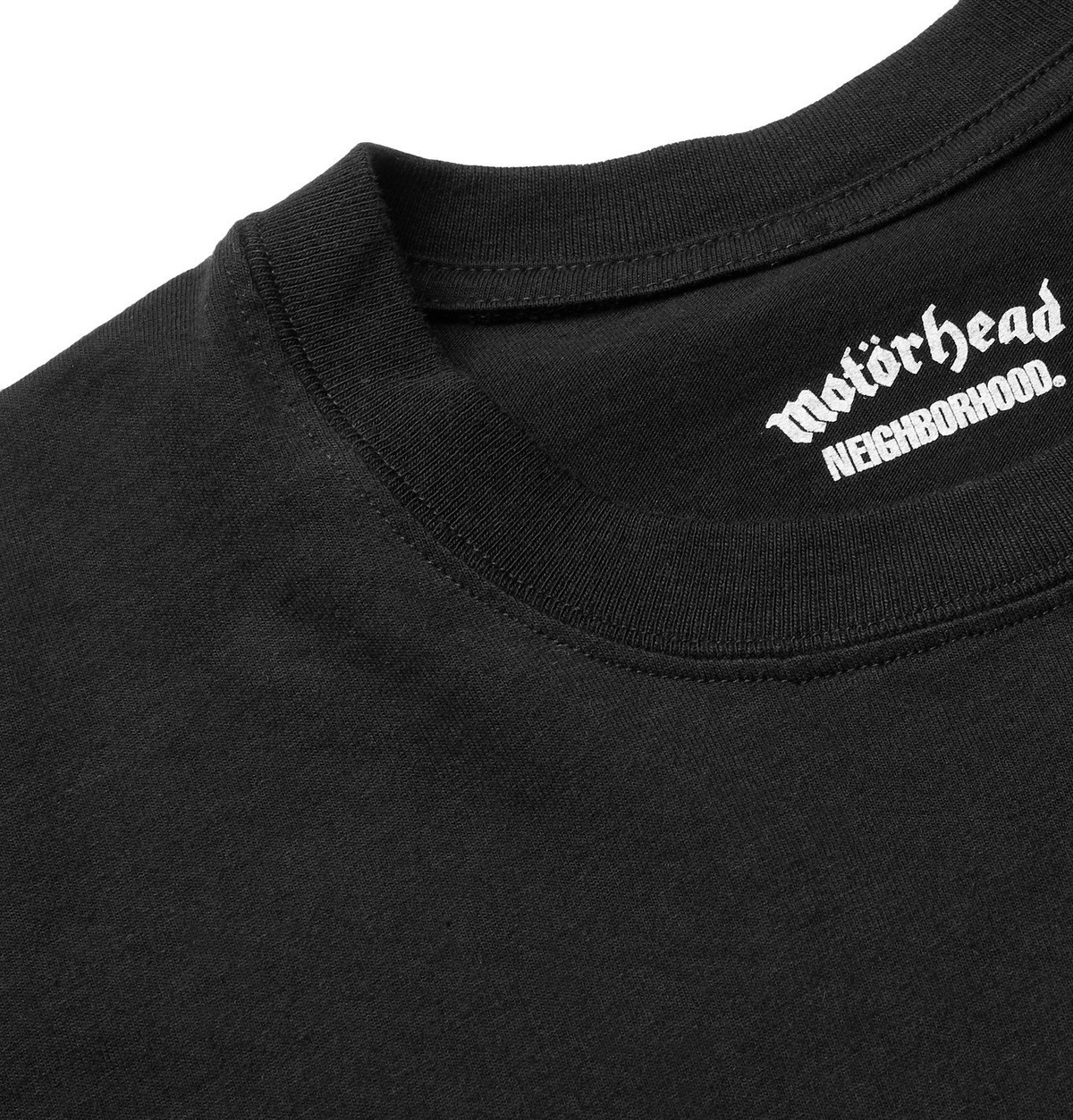 NEIGHBORHOOD - Motörhead Printed Cotton-Jersey T-Shirt - Black