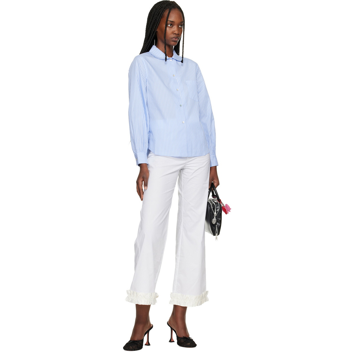 Hai White Leo Trousers