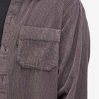 Aries Men's Corduroy Uniform Shirt in Slate