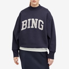 Anine Bing Women's Bradie Sweatshirt in Navy