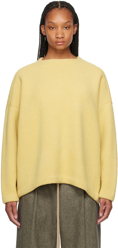 Photo: Fear of God Yellow Square Neck Sweater
