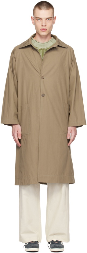 Photo: XENIA TELUNTS Brown Summer Coat