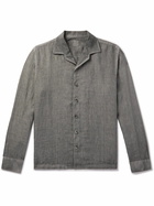 120% - Linen Shirt - Gray