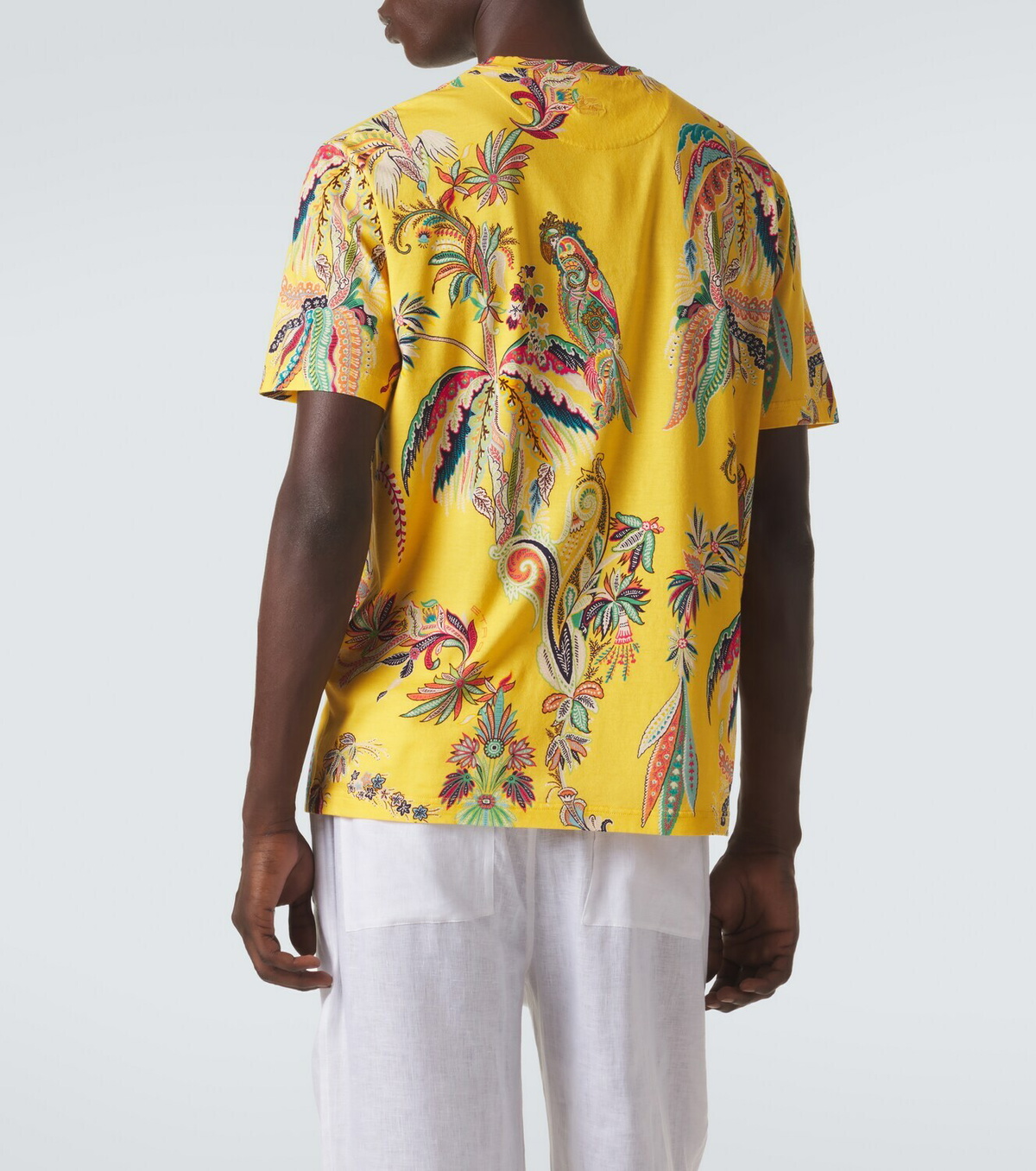 Etro Printed cotton jersey T-shirt