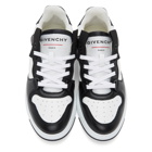 Givenchy White and Black Wing Sneakers