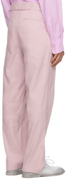 COMMAS Pink Tailored Trousers