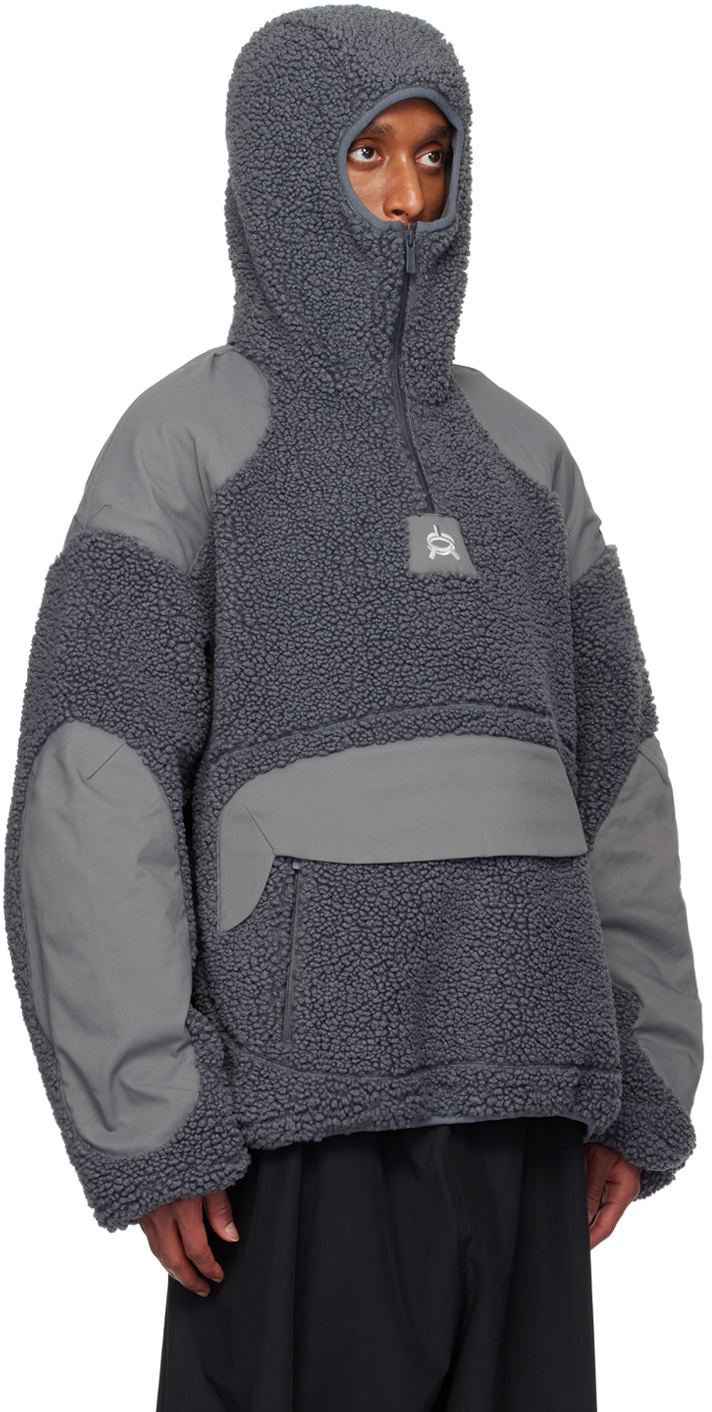 A. A. Spectrum Gray Rockcraft Polar Hoodie