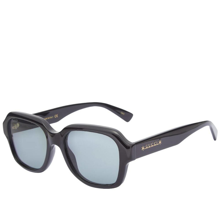 Photo: Gucci Men's Eyewear GG1174S Sunglasses in Black/Smoke