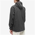 Nanga Men's Air Cloth Comfy Zip Parka Jacket in Black