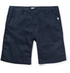 Onia - Austin Linen Shorts - Men - Navy