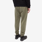 C.P. Company Men's Diagonal Raised Fleece Cargo Sweat Pant in Bronze Green