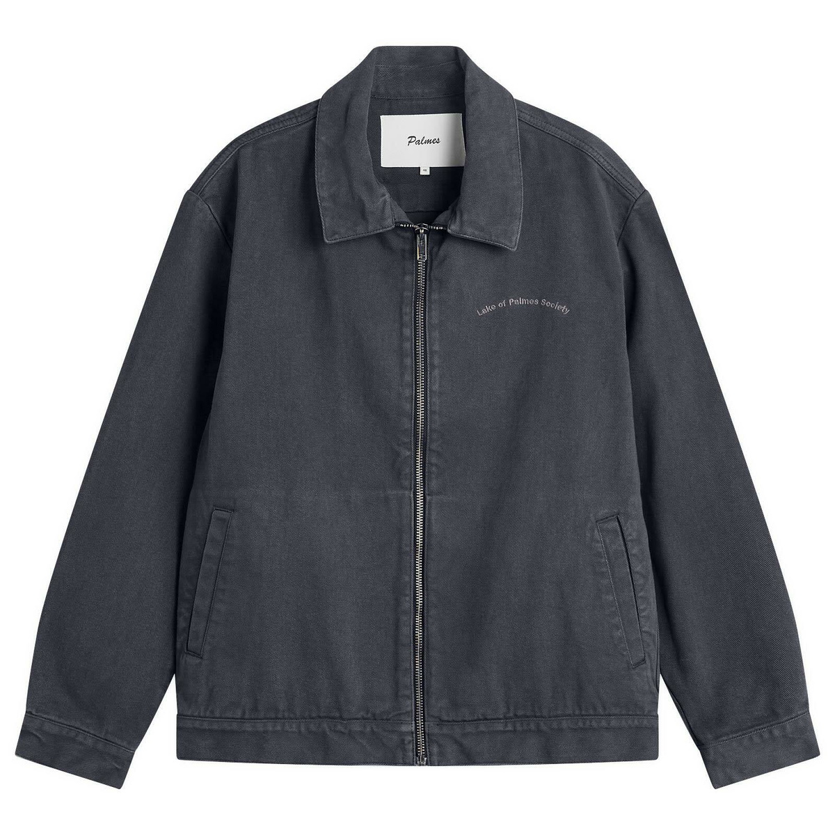 Palmes Men's Lake Zip Jacket in Charcoal