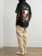 True Tribe - Pablo Embroidered Cotton-Poplin Shirt - Black