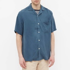 Portuguese Flannel Men's Dogtown Vacation Shirt in Navy