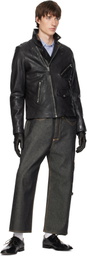 Junya Watanabe Black Levi's Edition Suspender Jeans
